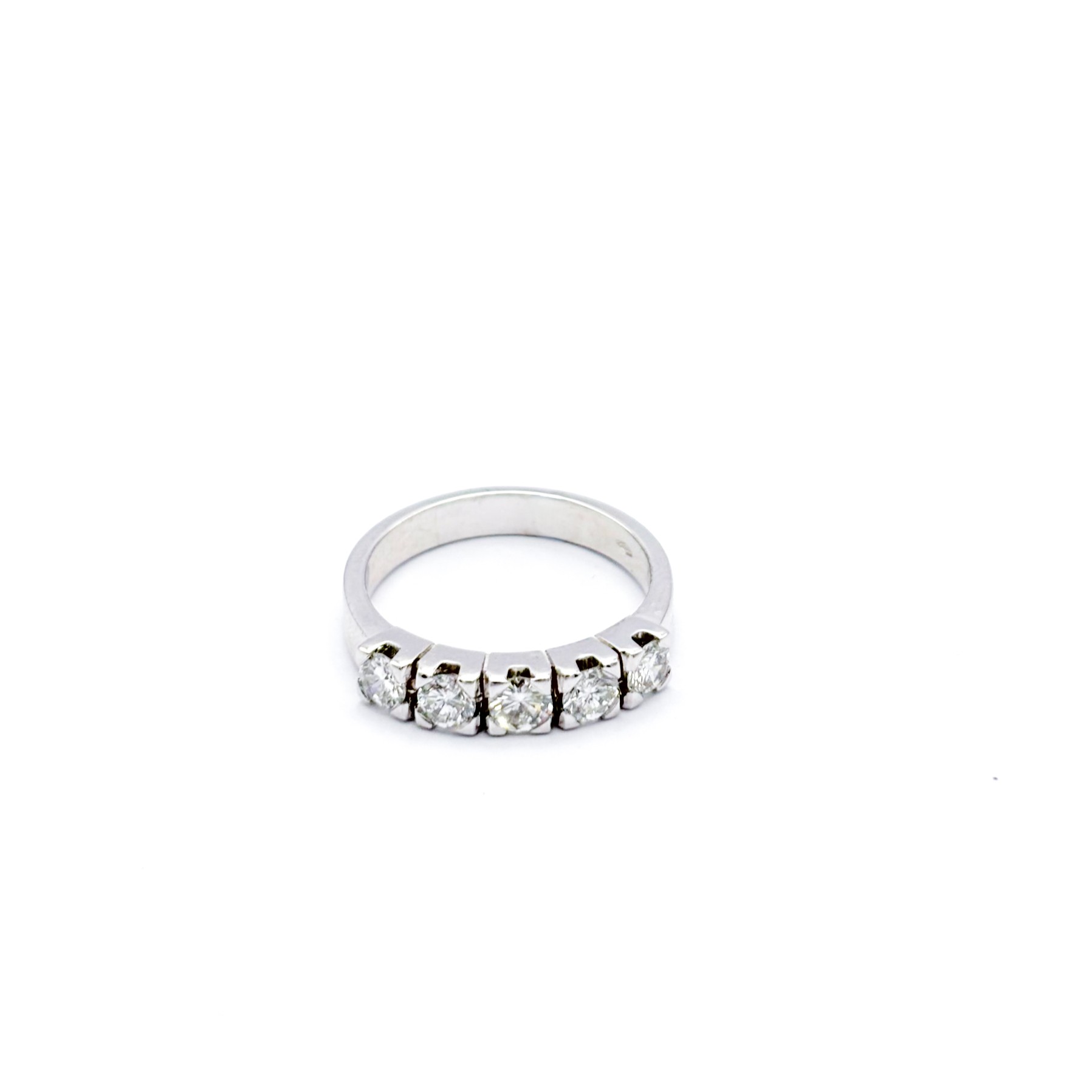 Eternity Ring in 18kt White Gold with Diamonds - Image 2