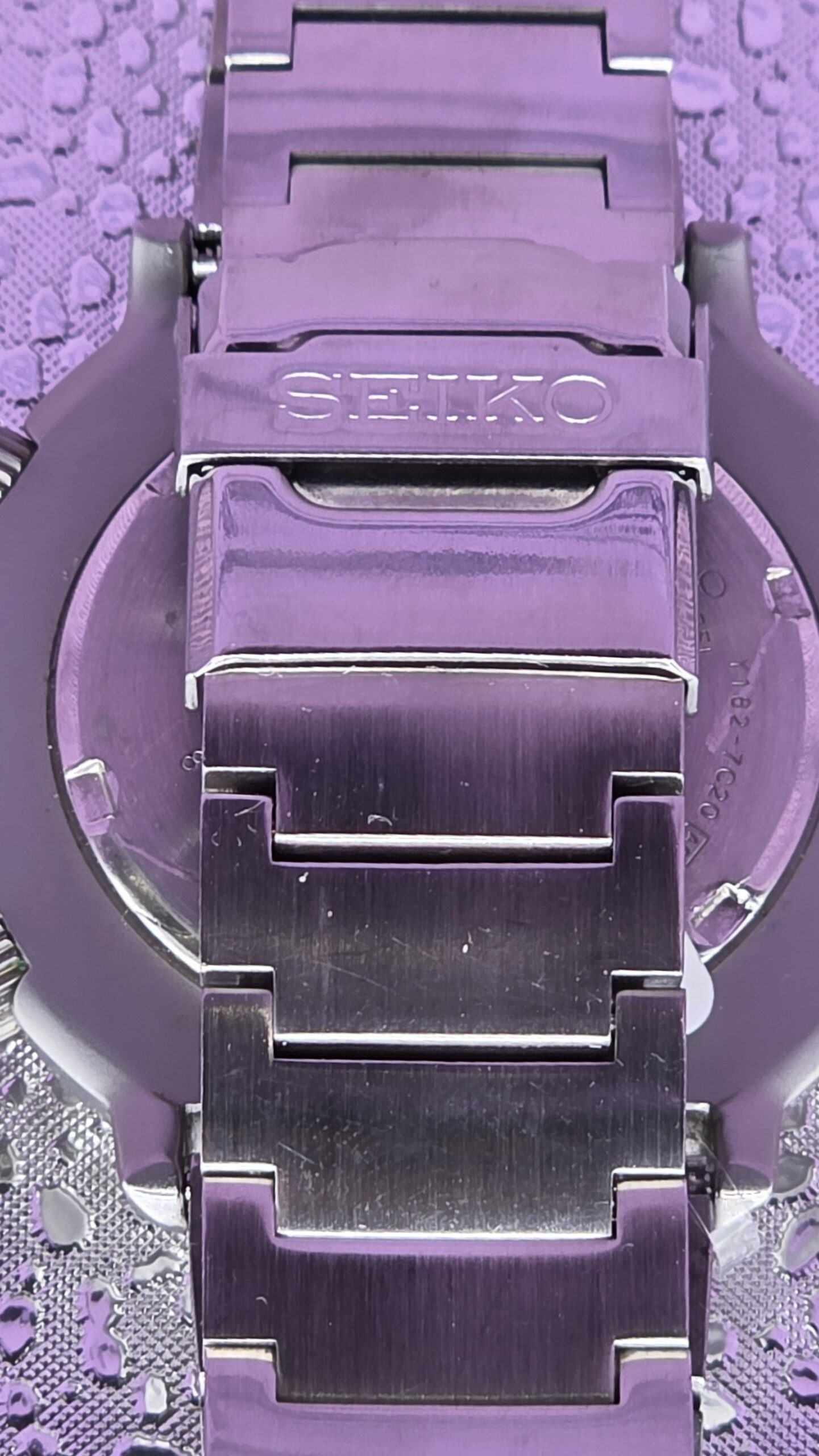 SEIKO Chronograph – Reference Y182-7C20, Waterproof Steel Case – Black Dial - Image 8
