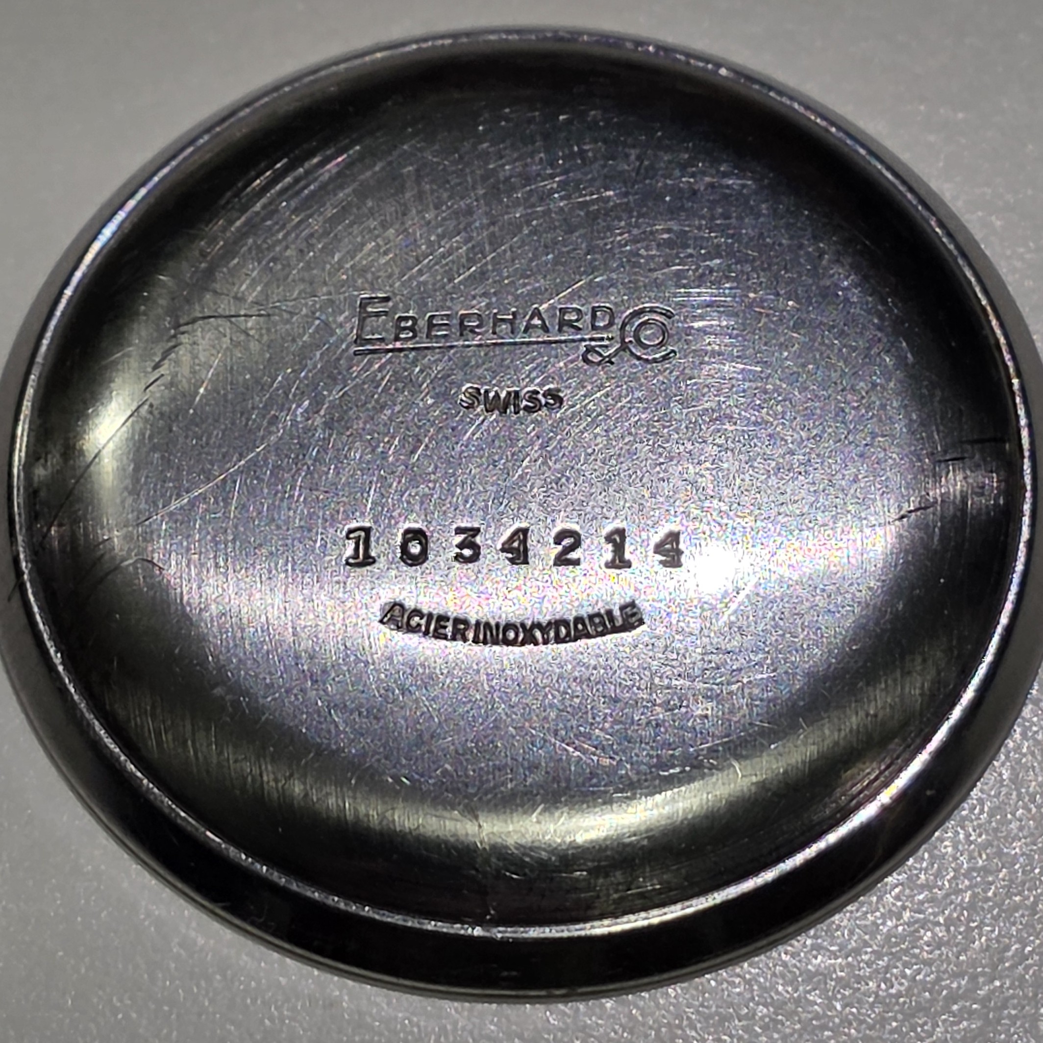 Eberhard Pre-Extra Fort Bicompax Chronograph in Steel – Cal. 16000 - Image 9