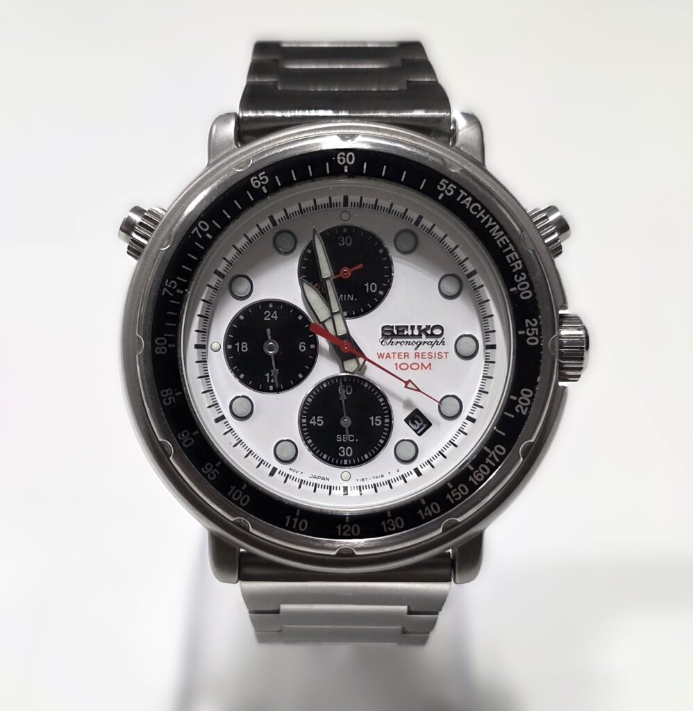 Rare Seiko Alarm Chronograph - Seiko "Italian Tuna" Diver’s 200M – Y187-7A30