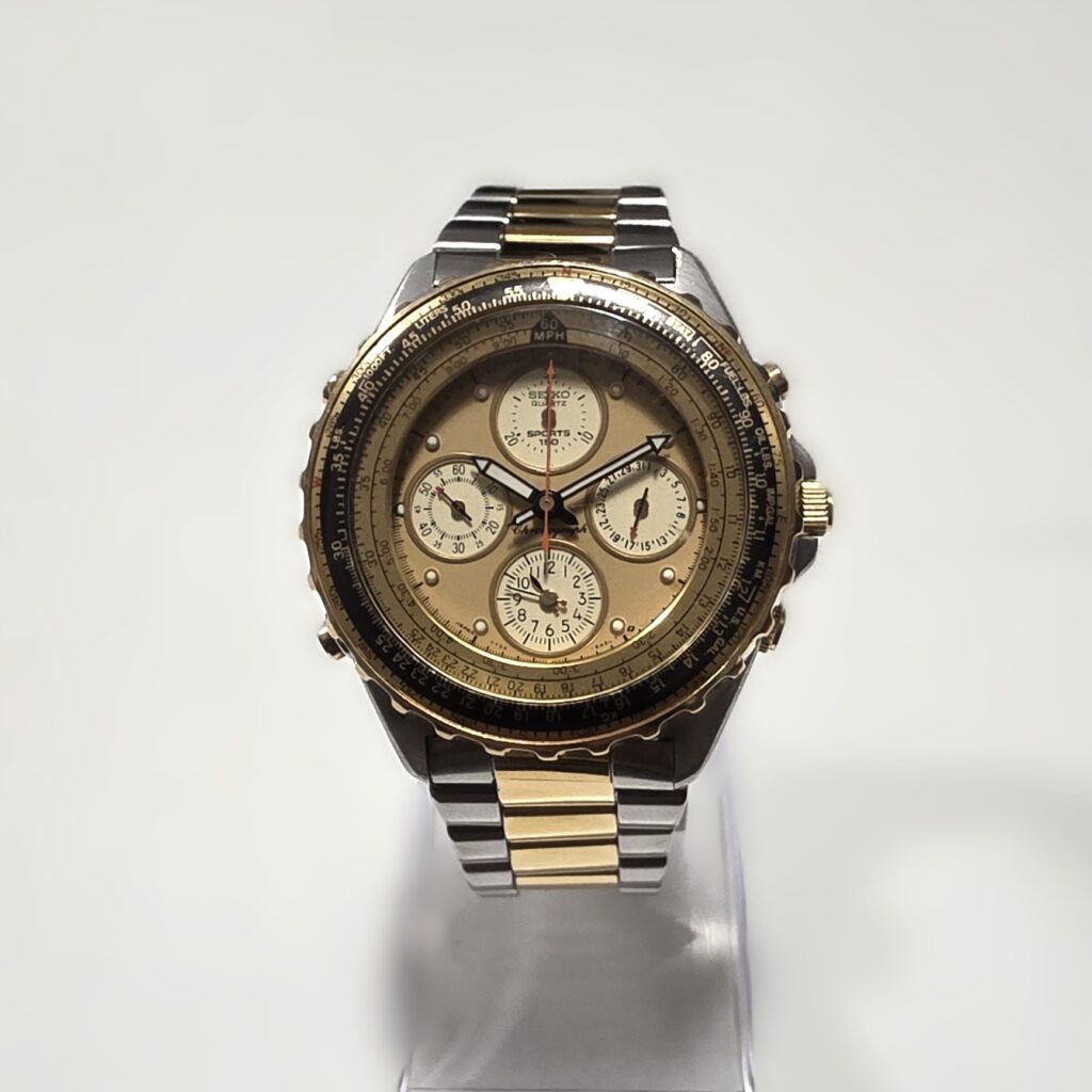 Seiko Flightmaster Sports 150 Chronograph - Ref. 7T34-6A00