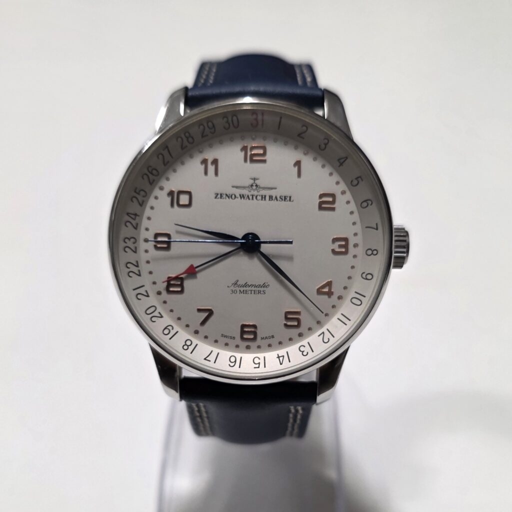 Zeno Watch X-Large Retro Pointer Date - Cal. ETA2836