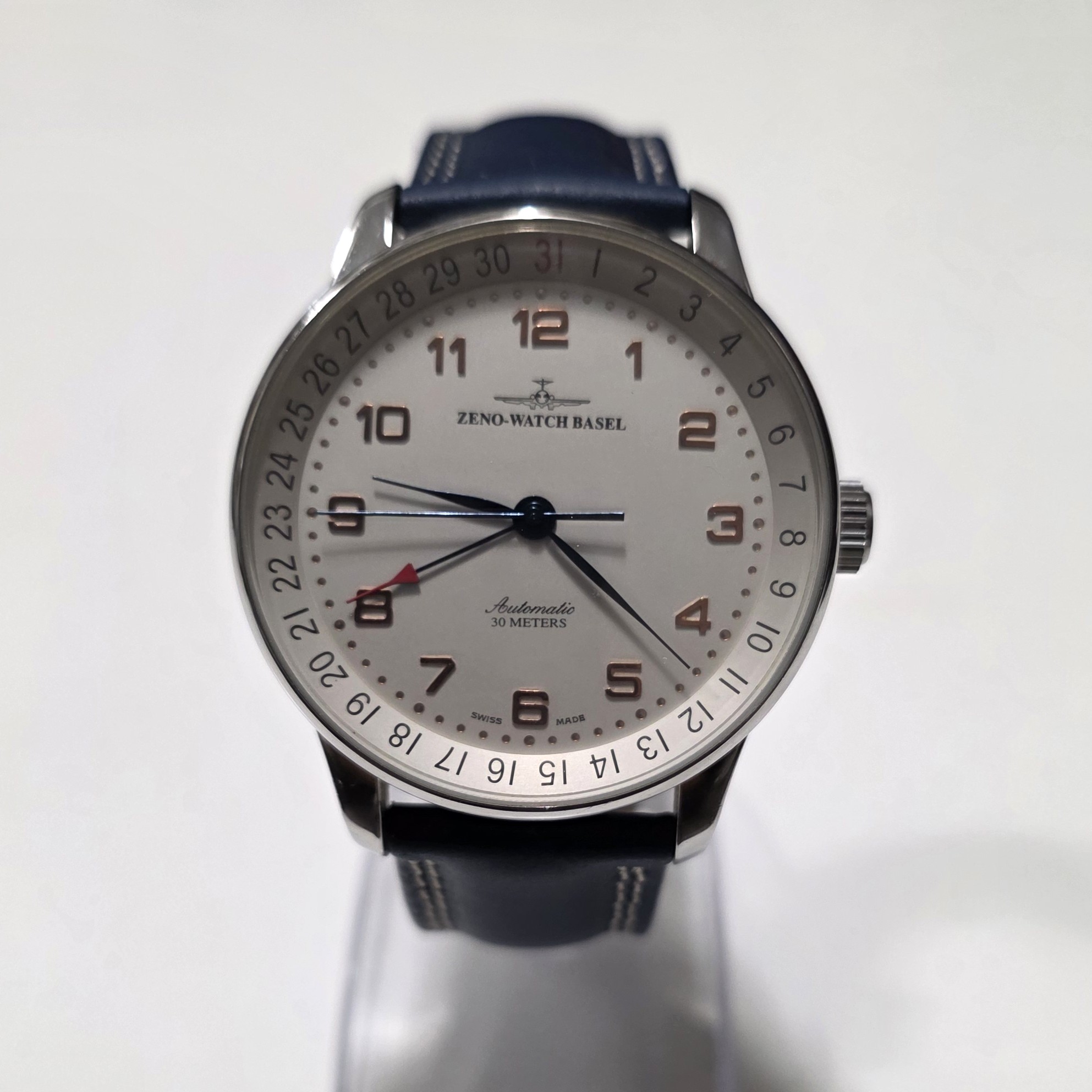 Zeno Watch X-Large Retro Pointer Date - Cal. ETA2836