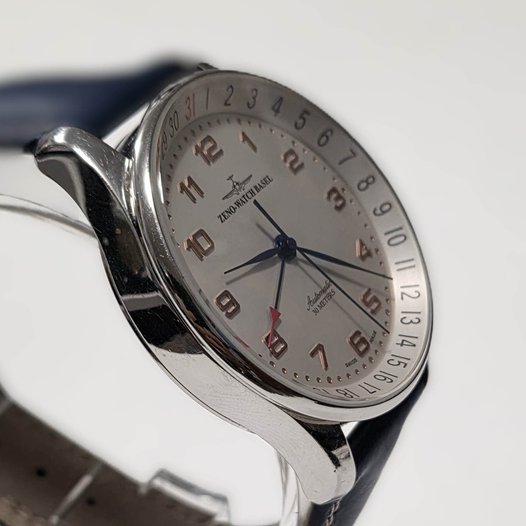 Zeno Watch X-Large Retro Pointer Date - Cal. ETA2836 - Image 6