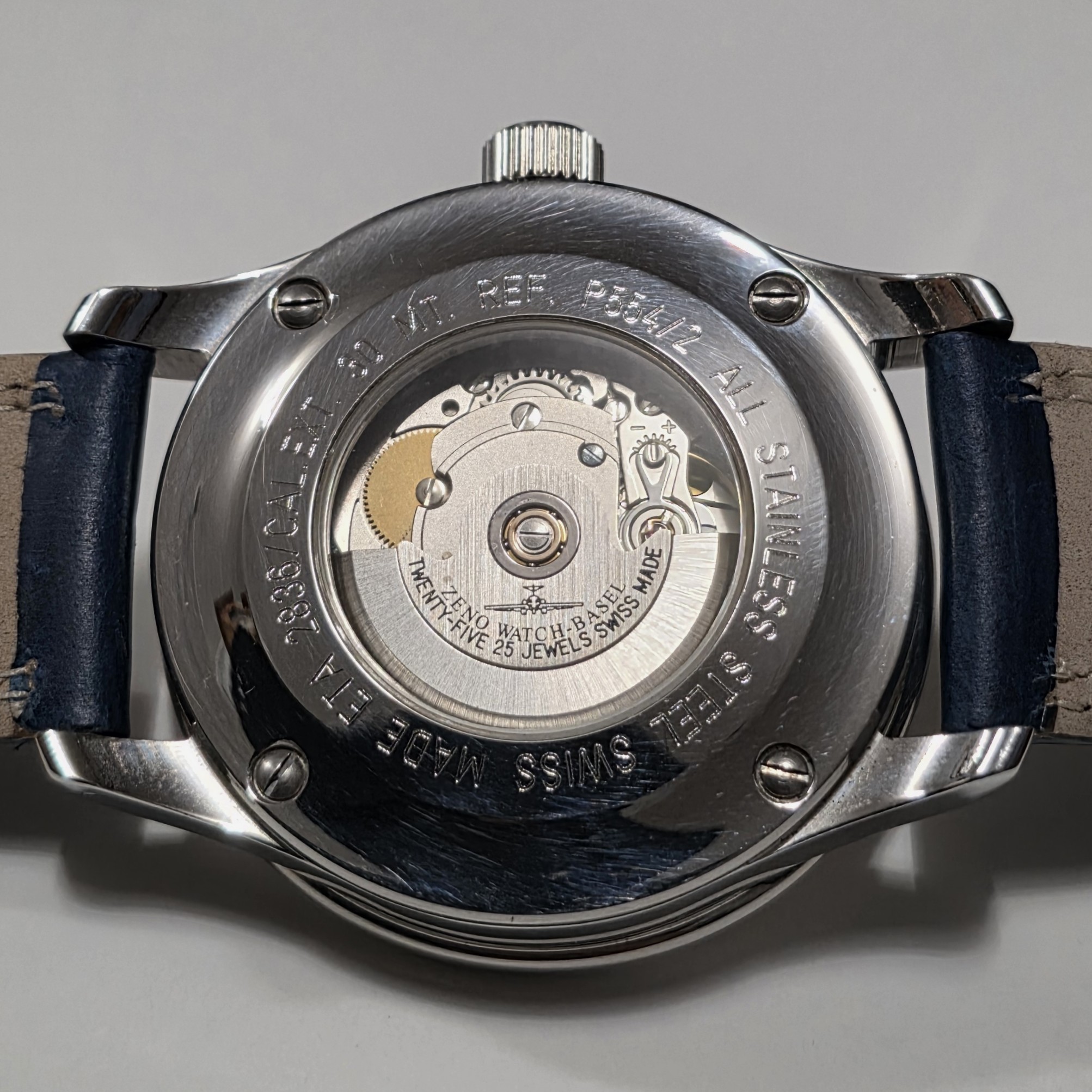 Zeno Watch X-Large Retro Pointer Date - Cal. ETA2836 - Image 10