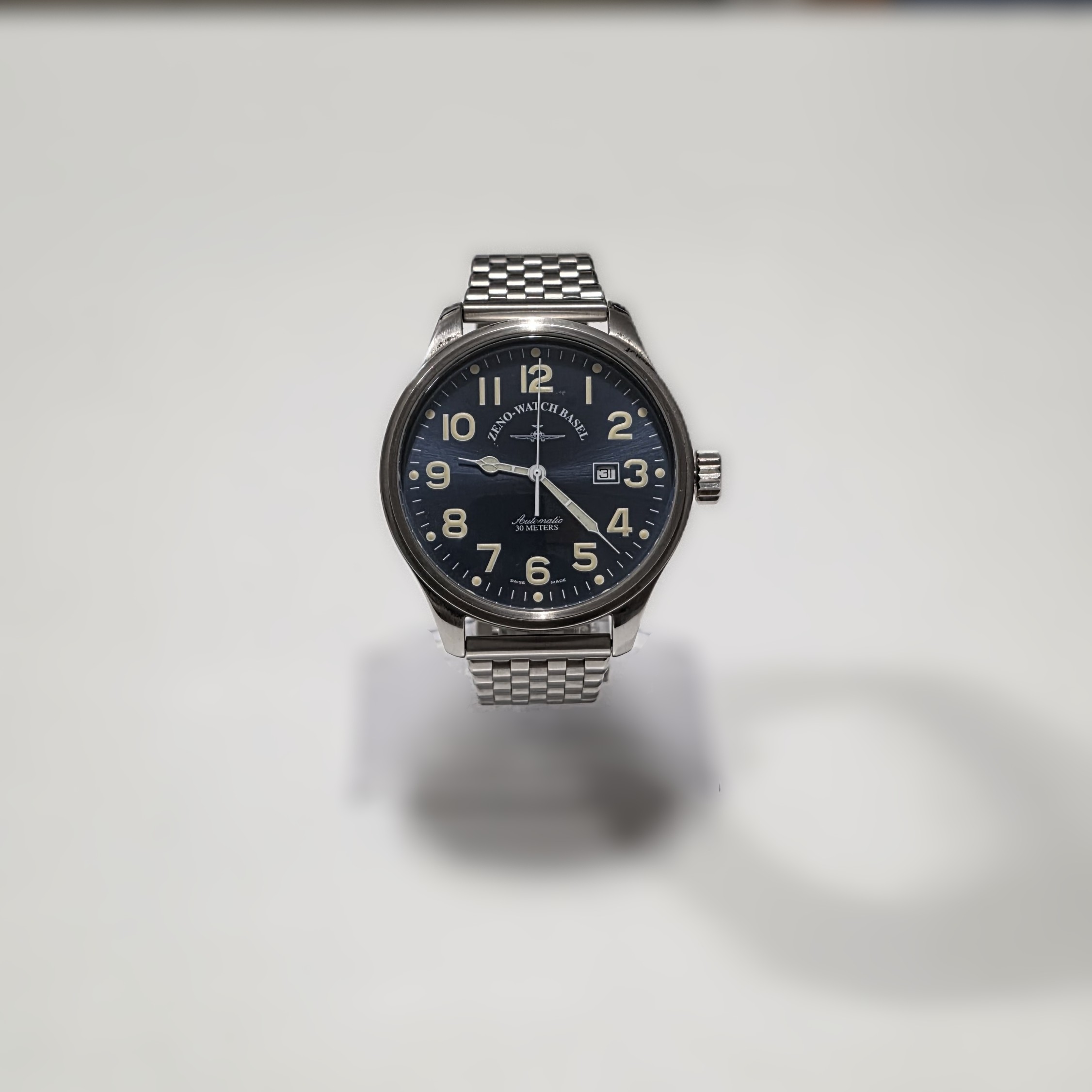 Zeno Watch Basel Pilot Classic Giant - Ref 8554 - Cal. ETA 2846 - Image 2
