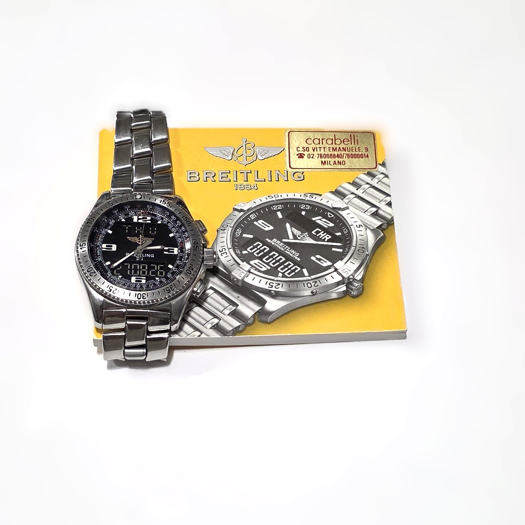 Breitling B-1 Professional – Ref. A68362 - Cal. Breitling 68 - immagine 7