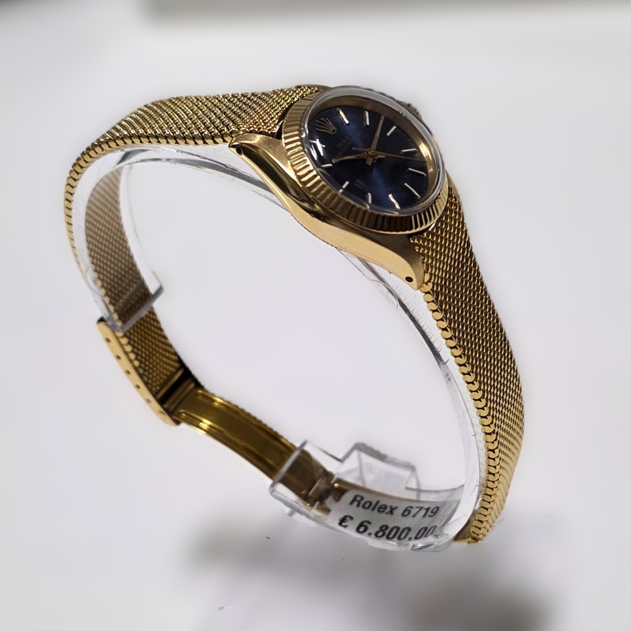 Rolex Lady Oyster Perpetual in Oro Giallo 18 kt - Ref. 6719 - Cal. 2030 - immagine 4