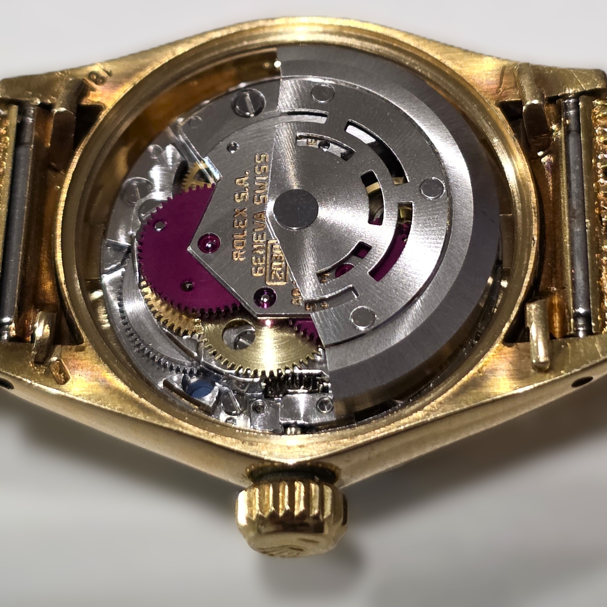 Rolex Lady Oyster Perpetual in Oro Giallo 18 kt - Ref. 6719 - Cal. 2030 - immagine 10