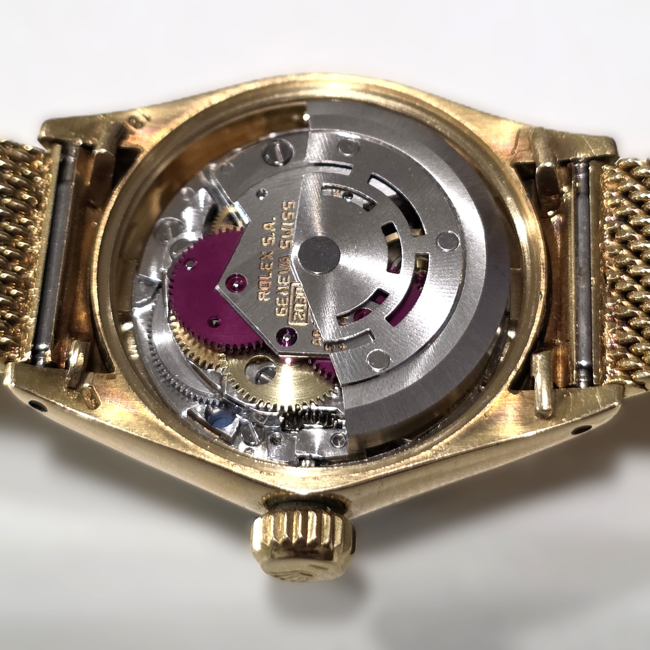 Rolex Lady Oyster Perpetual in Oro Giallo 18 kt - Ref. 6719 - Cal. 2030 - immagine 11