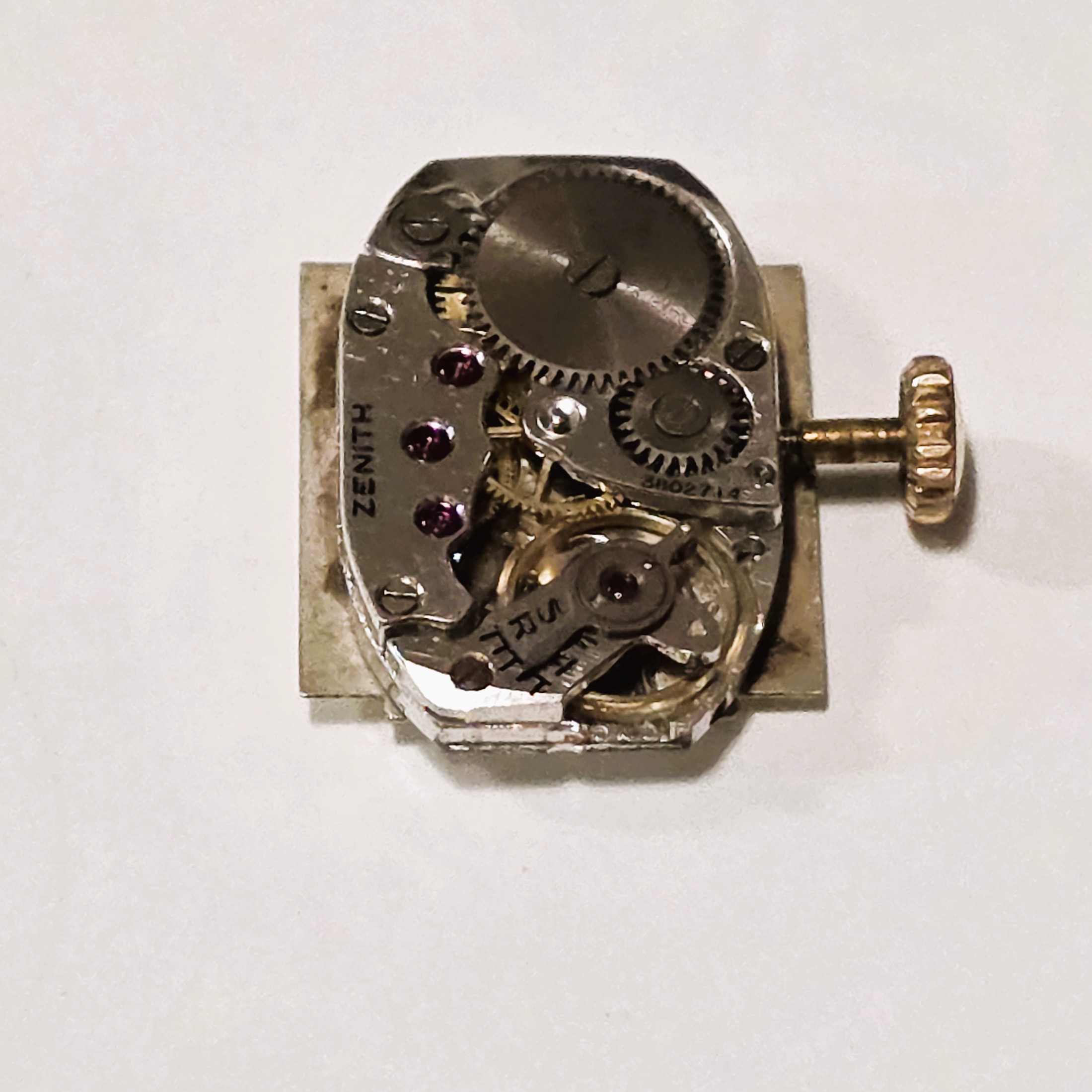 Vintage Zenith Watch in 18 kt Yellow Gold - Image 8