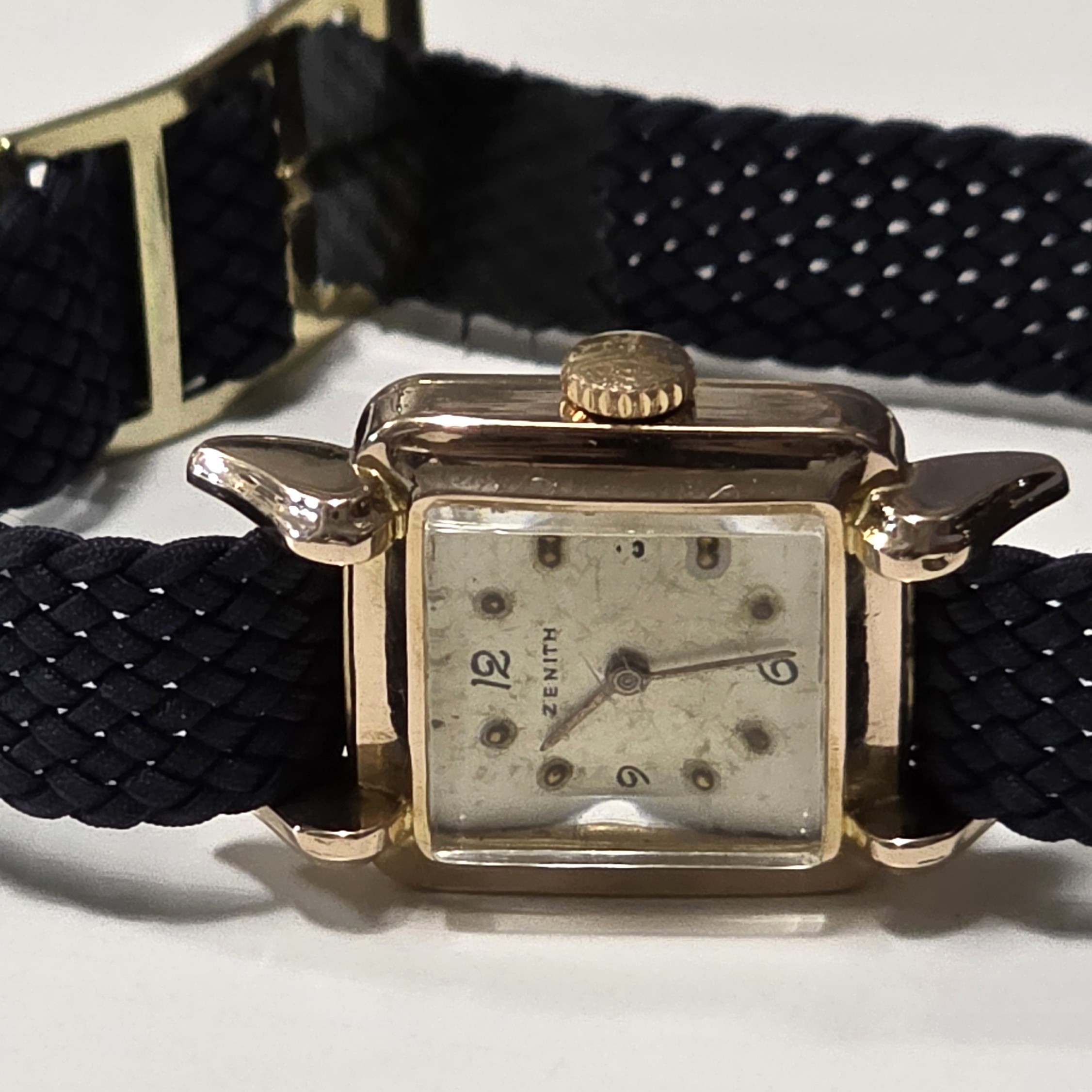 Vintage Zenith Watch in 18 kt Yellow Gold - Image 6