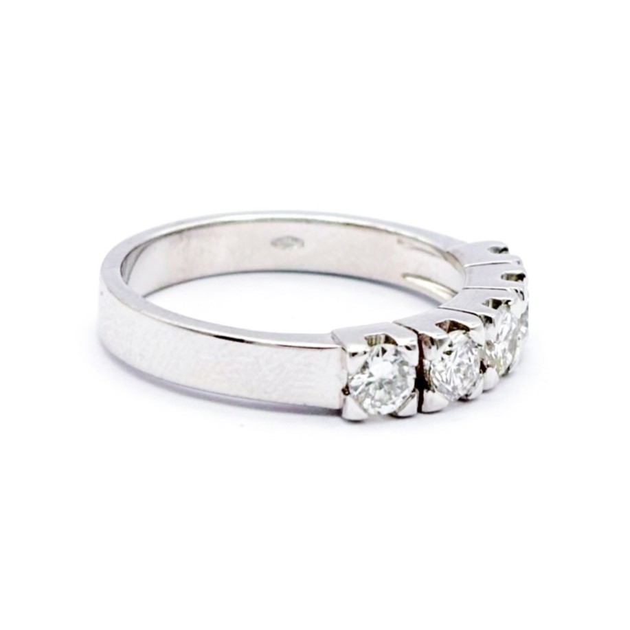 Eternity Ring in 18kt White Gold with Diamonds - Image 3