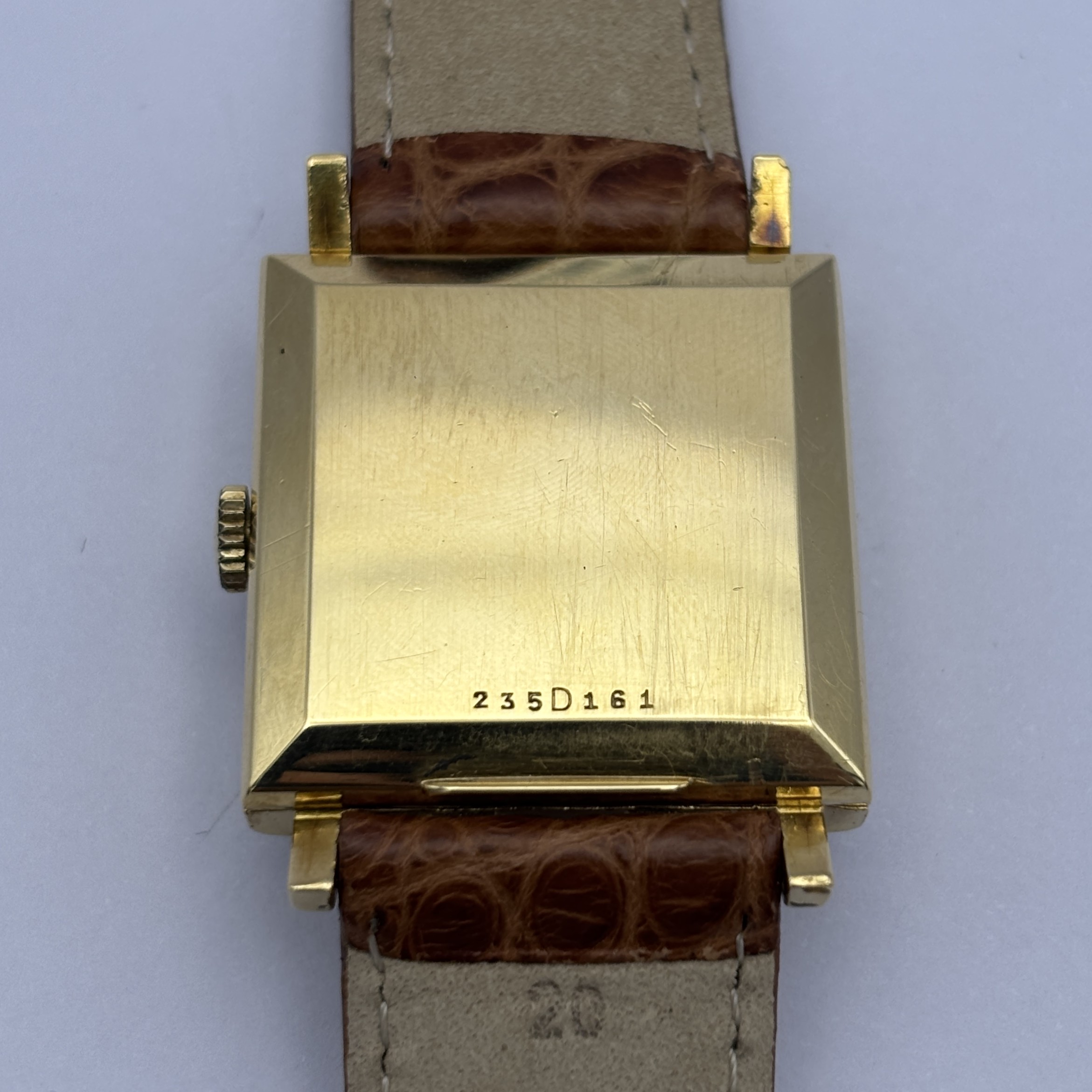 Zenith Automatic Vintage Rettangolare in Oro 18 Kt – Cal. 2542 PC - immagine 2