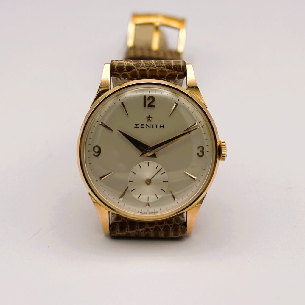 Vintage Zenith NOS in 18 Kt Gold – Cal. 106-6