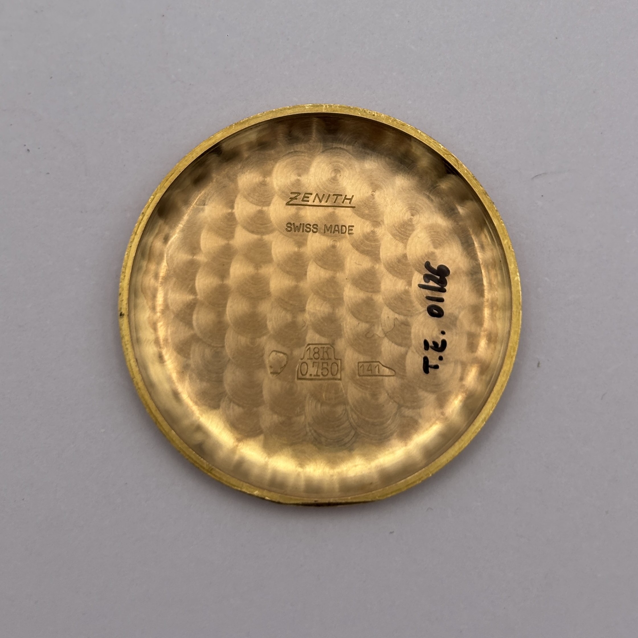 Vintage Zenith NOS in 18 Kt Gold – Cal. 106-6 - Image 7