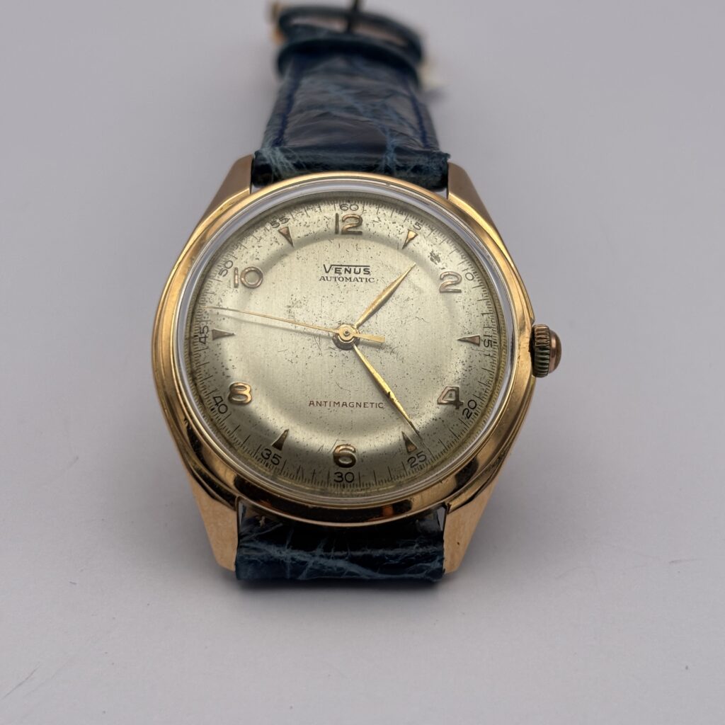Vintage Venus Automatic in 18 Kt Gold – Cal. Felsa 4007N