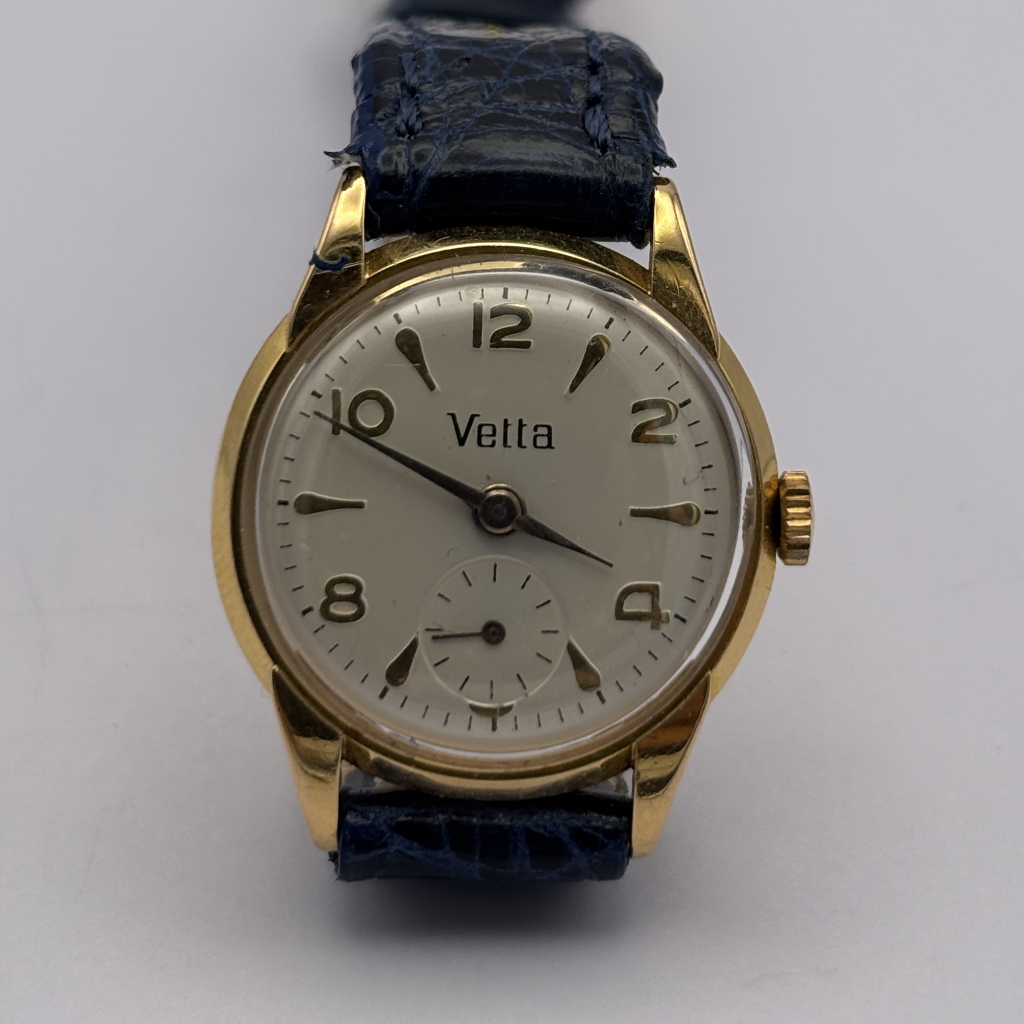 Cronografo Vetta Vintage in Oro Giallo 18 kt - Cal. Vetta 80 - immagine 2