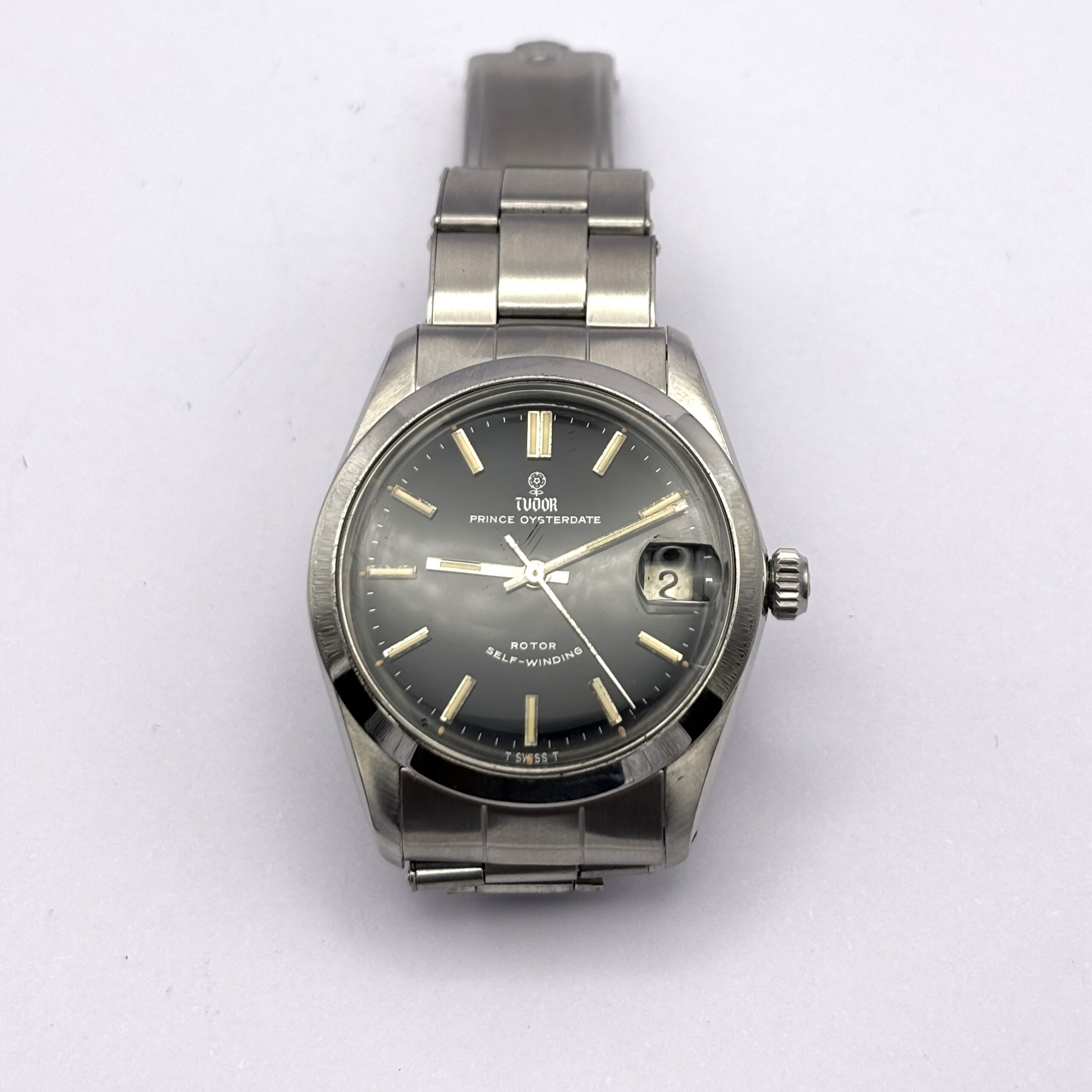 Tudor Prince Oysterdate Rotor Self Winding Cal. 2464 – Automatic – Bracciale Rivettato Rolex 7205 - immagine 2
