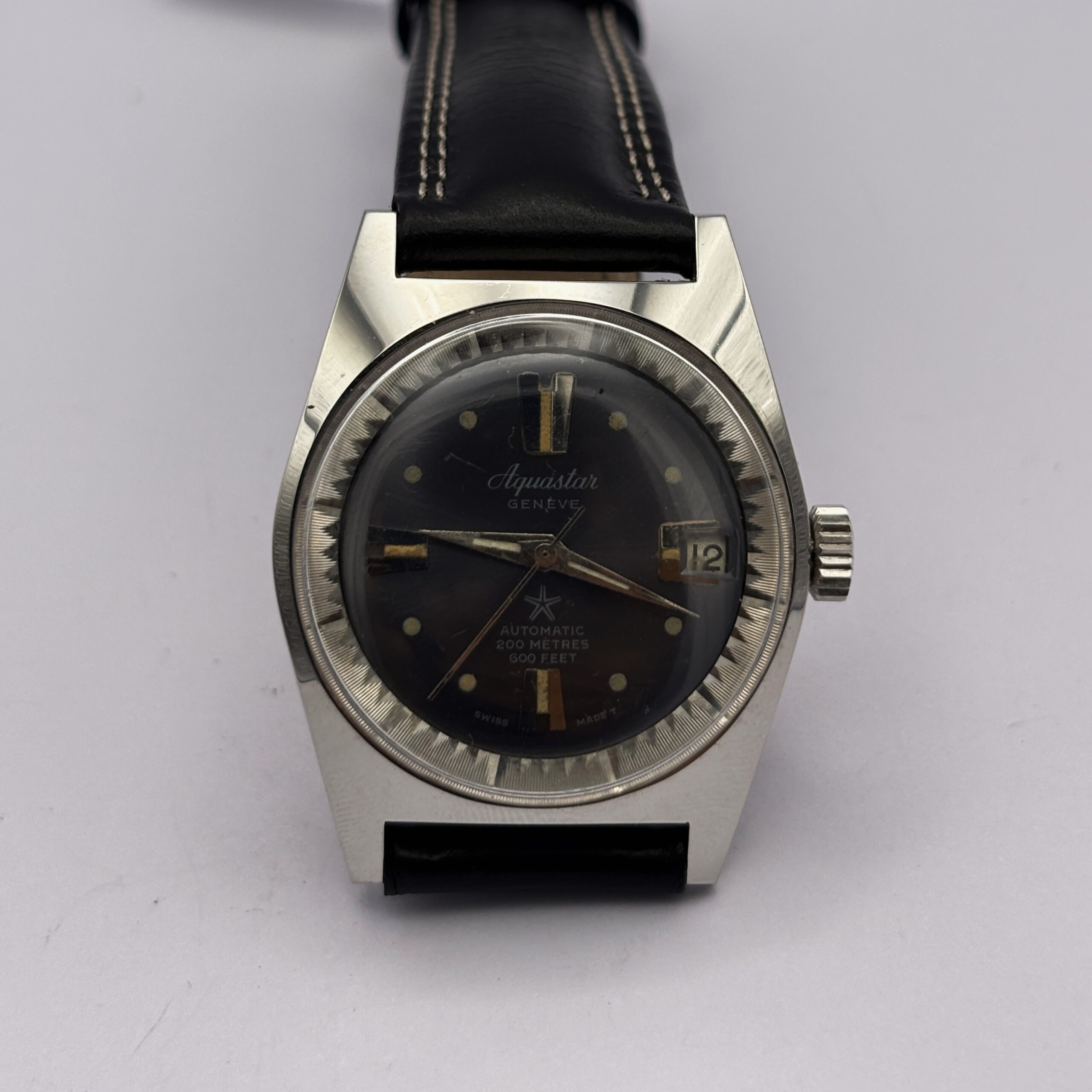 Aquastar Genève Grand Air – 1960s – Automatic, 200 Meters - Image 2