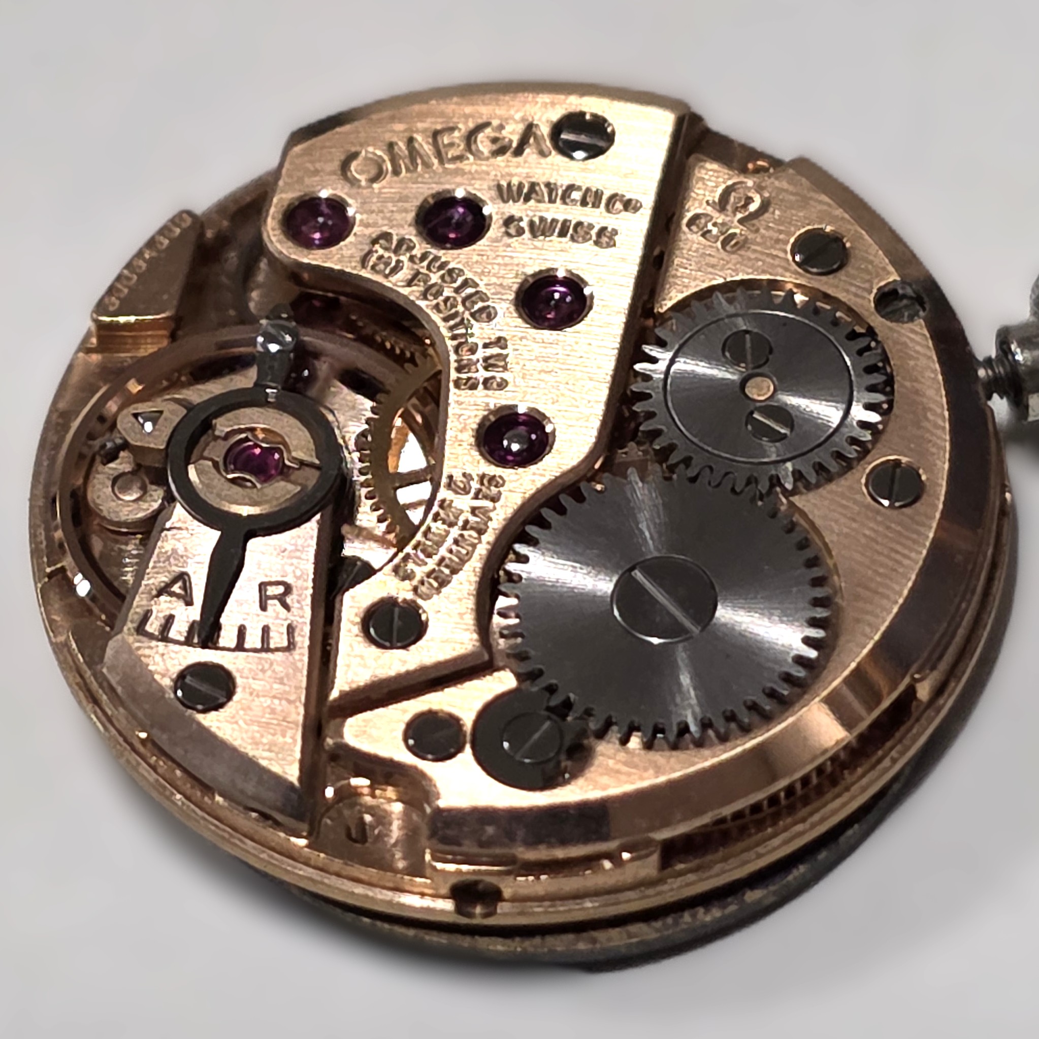 Omega De Ville "Corteccia" in 18 Kt White Gold - Cal. Omega 620 - Image 6