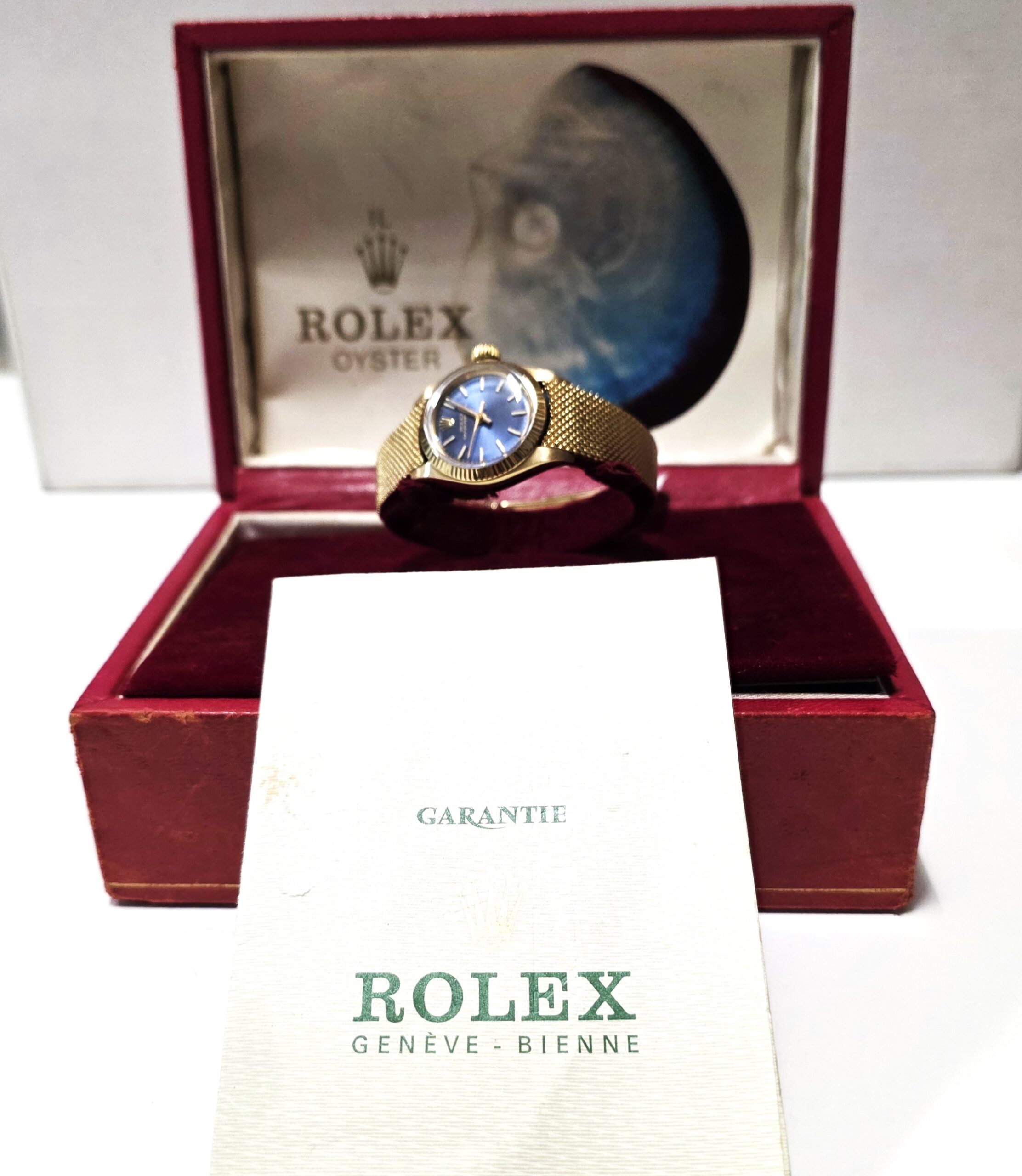 Rolex Lady Oyster Perpetual in Oro Giallo 18 kt - Ref. 6719 - Cal. 2030 - immagine 12
