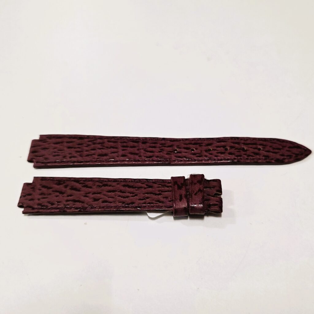 Leather Strap, Gerald Genta, 16 mm Lug Width, 14 mm Buckle Width, Ref. 1281