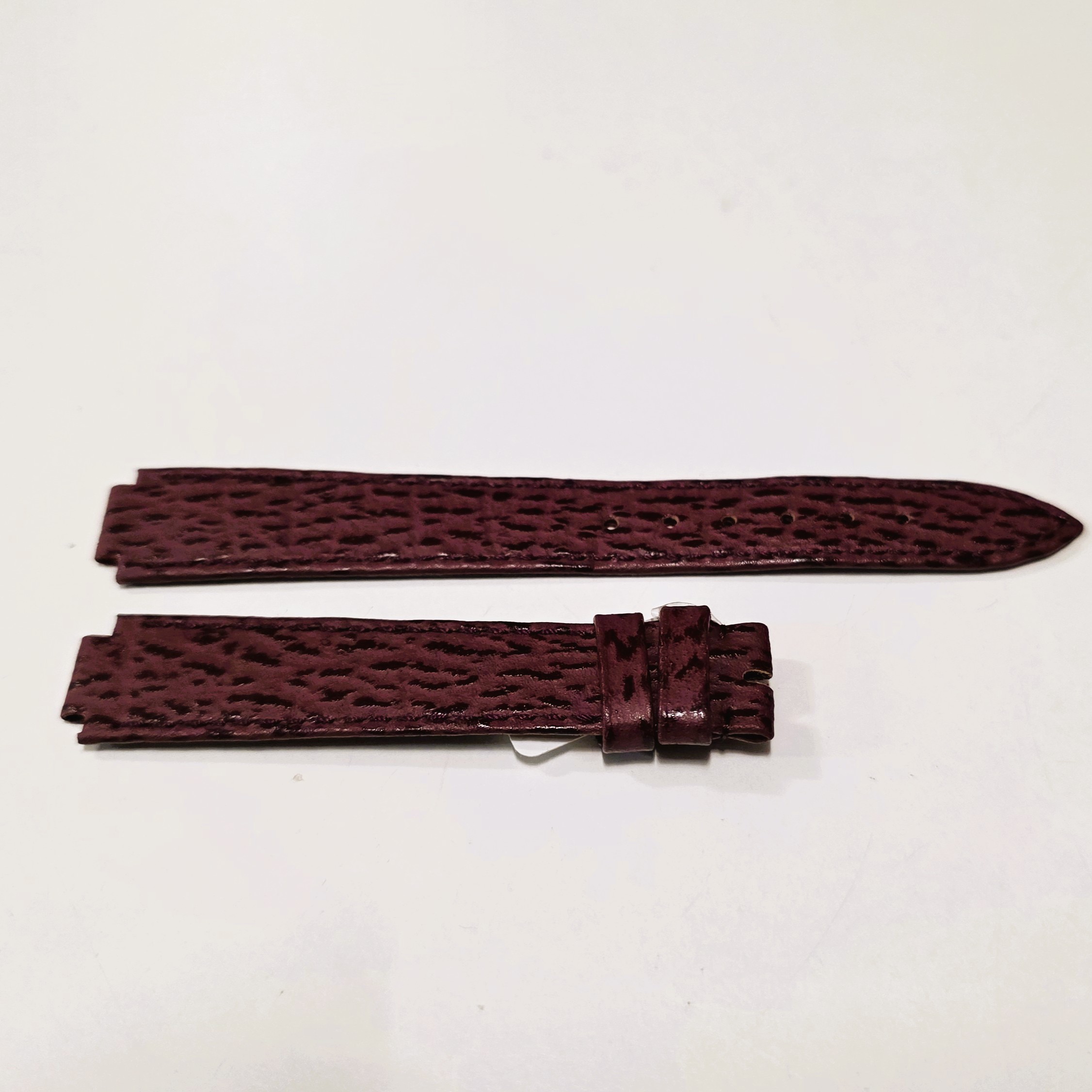 Leather Strap, Gerald Genta, 16 mm Lug Width, 14 mm Buckle Width, Ref. 1281