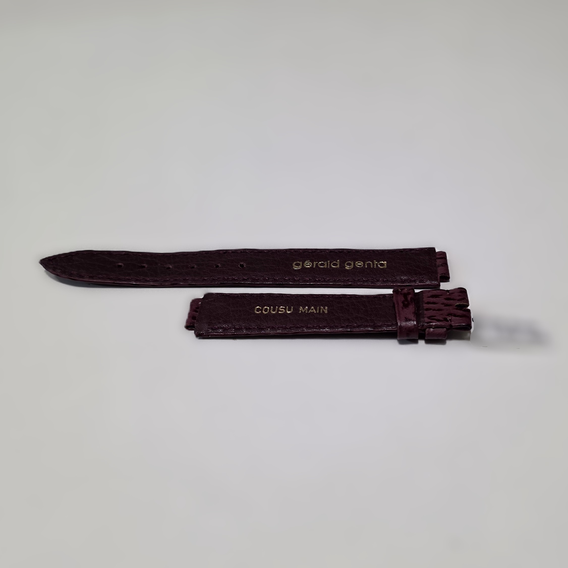 Leather Strap, Gerald Genta, 16 mm Lug Width, 14 mm Buckle Width, Ref. 1281 - Image 3