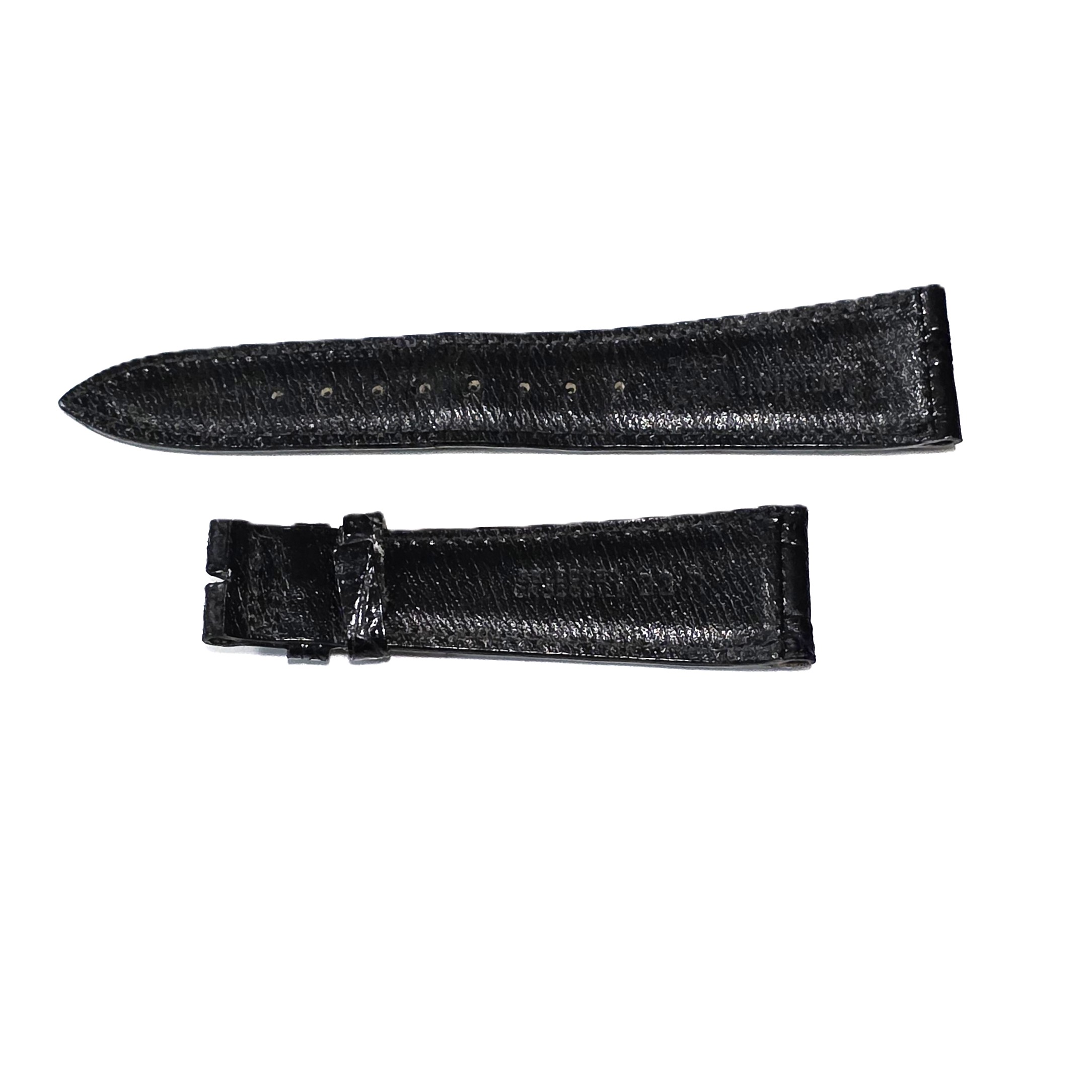 Hamilton Strap in Black Alligator, mm 22 x 16 - Image 2