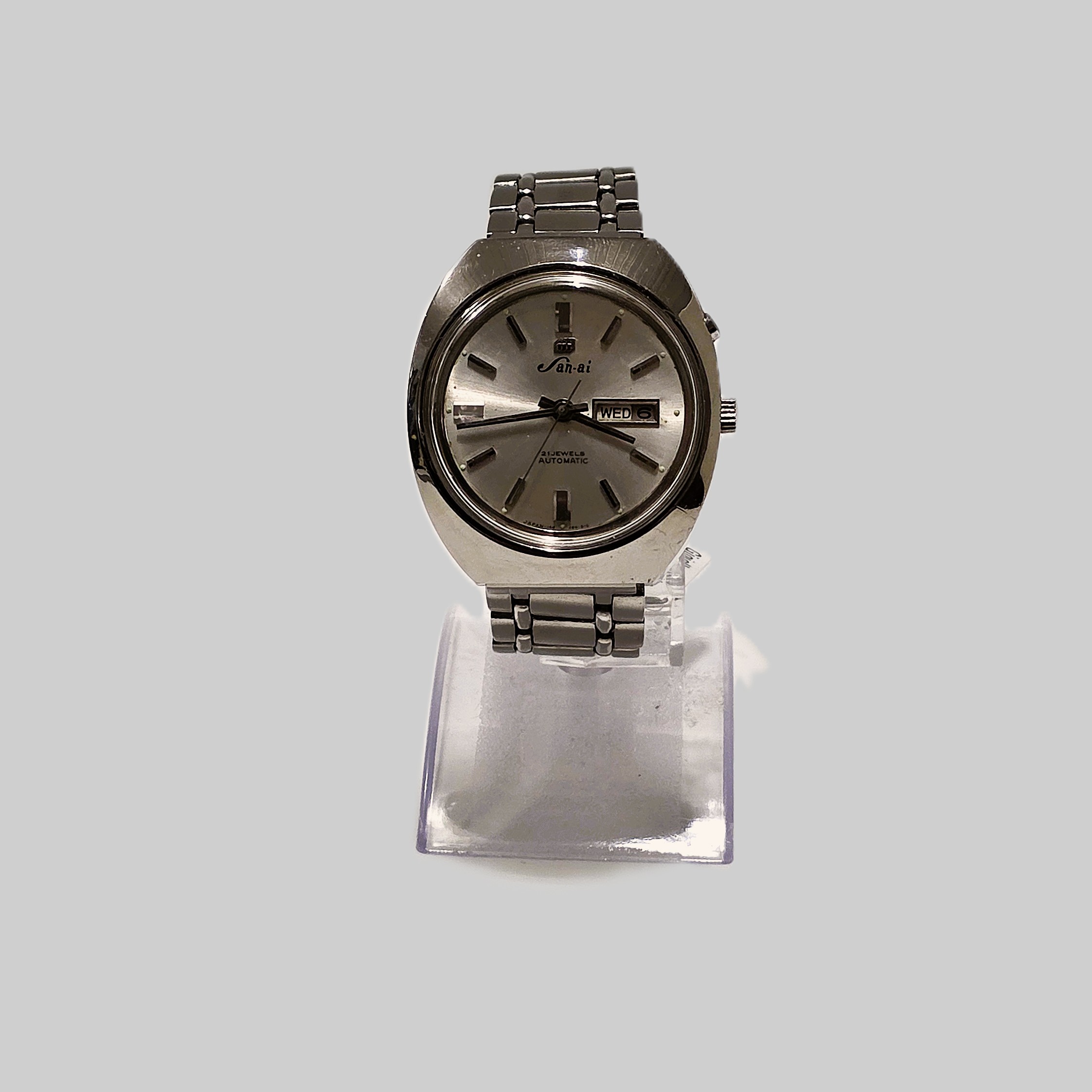 Rare San-ai Ricoh Automatic 21 Jewels – Ricoh Cal. 6158