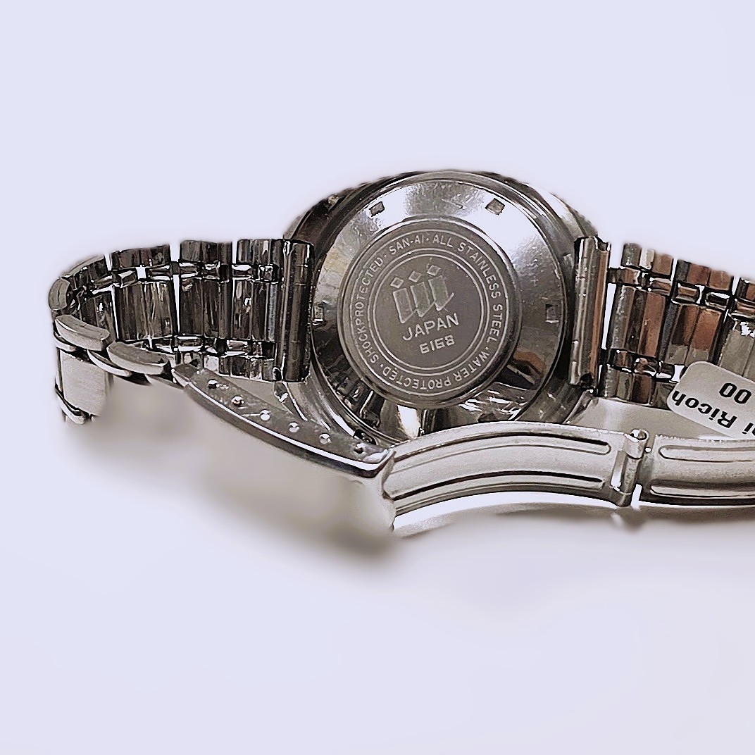 Rare San-ai Ricoh Automatic 21 Jewels – Ricoh Cal. 6158 - Image 6