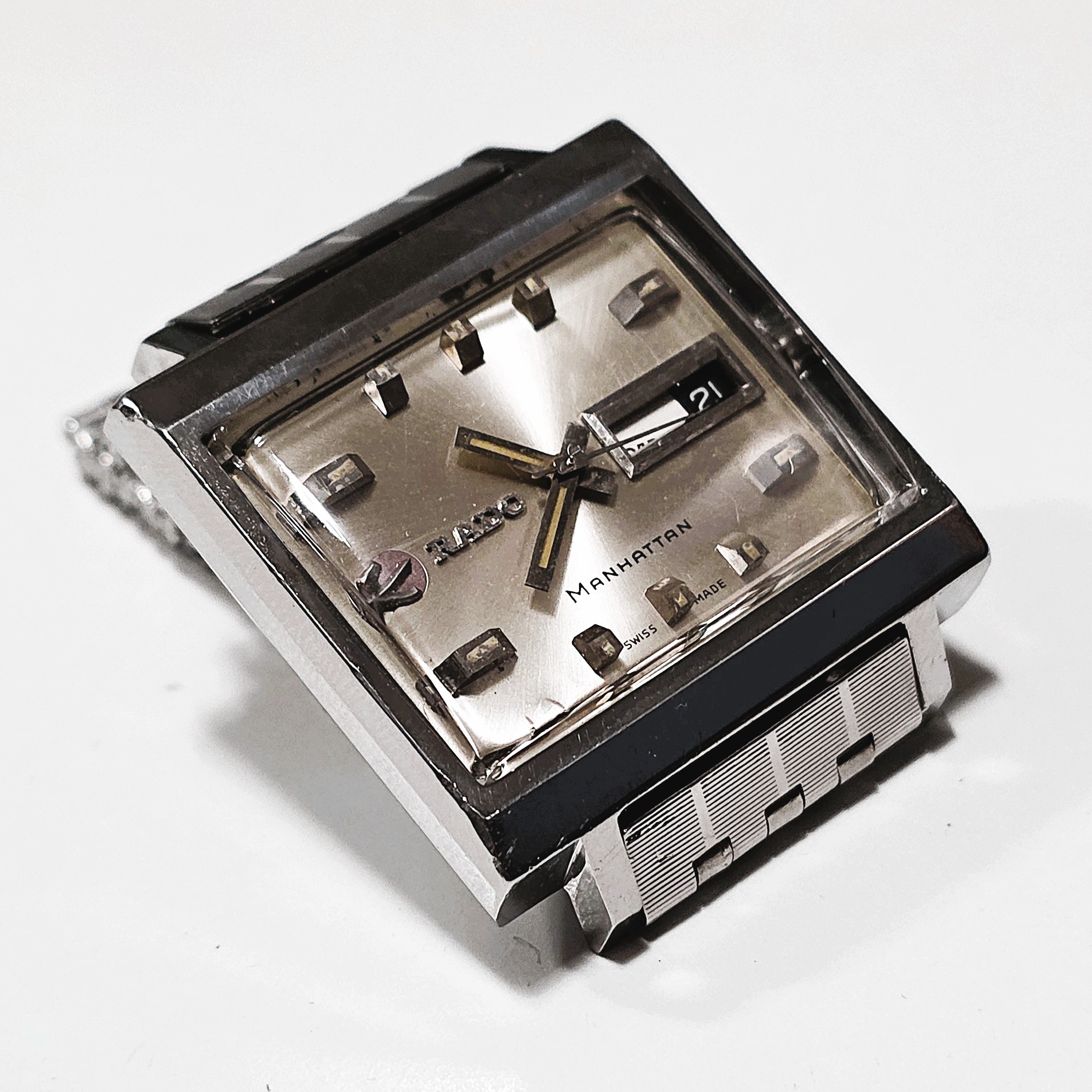 Rado Manhattan Automatic Day-Date – Vintage – Cal. AS 1859 - Image 9