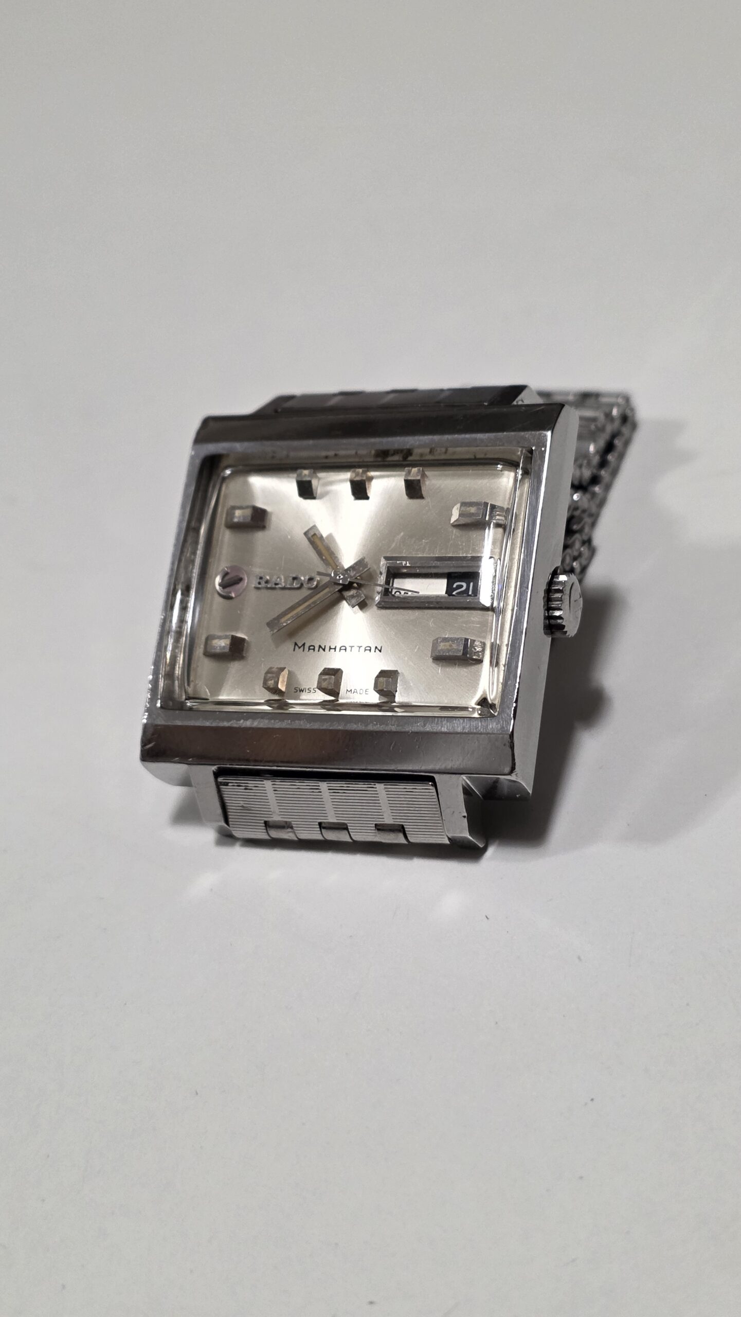 Rado Manhattan Automatic Day-Date – Vintage – Cal. AS 1859 - Image 7