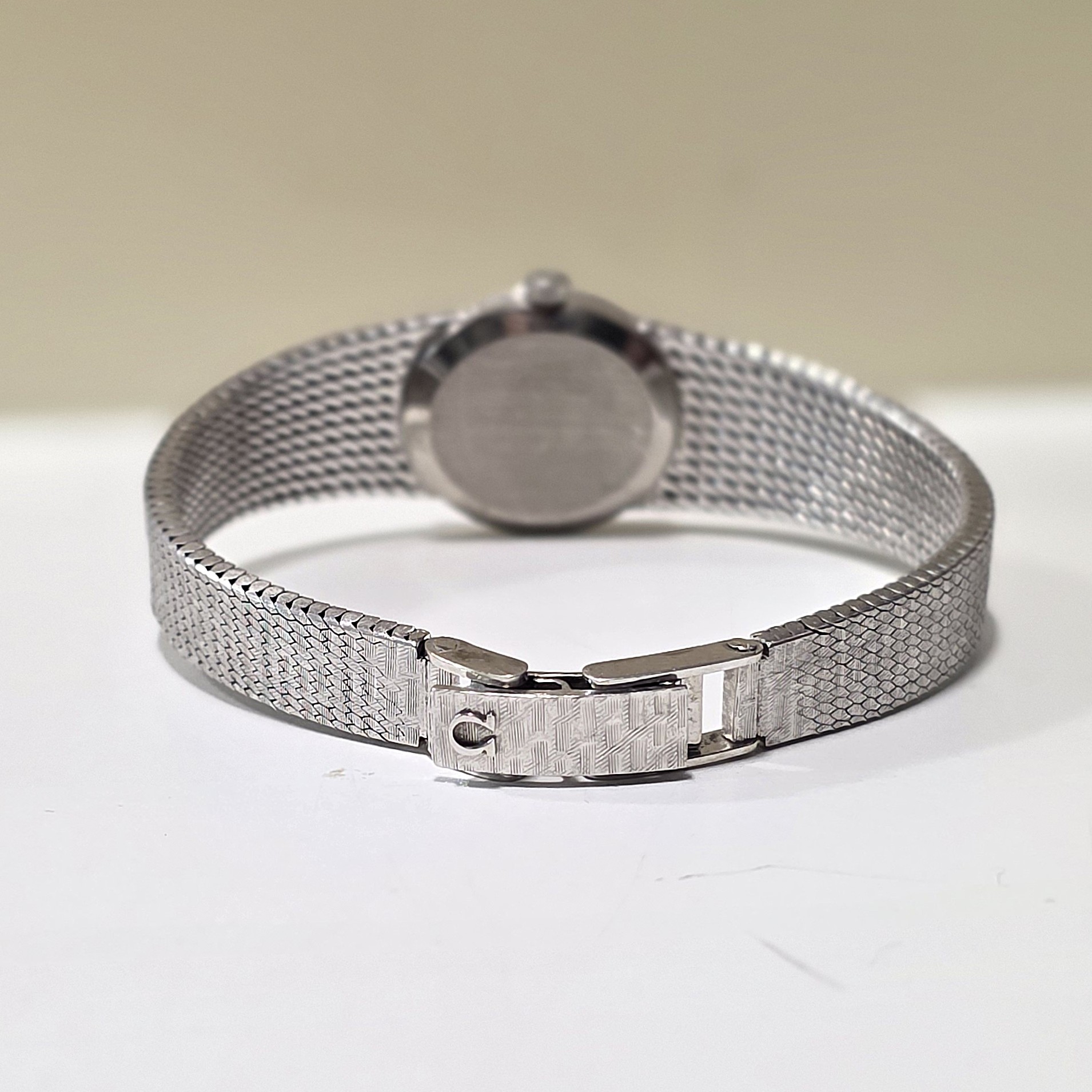 Omega De Ville "Corteccia" in 18 Kt White Gold - Cal. Omega 620 - Image 4