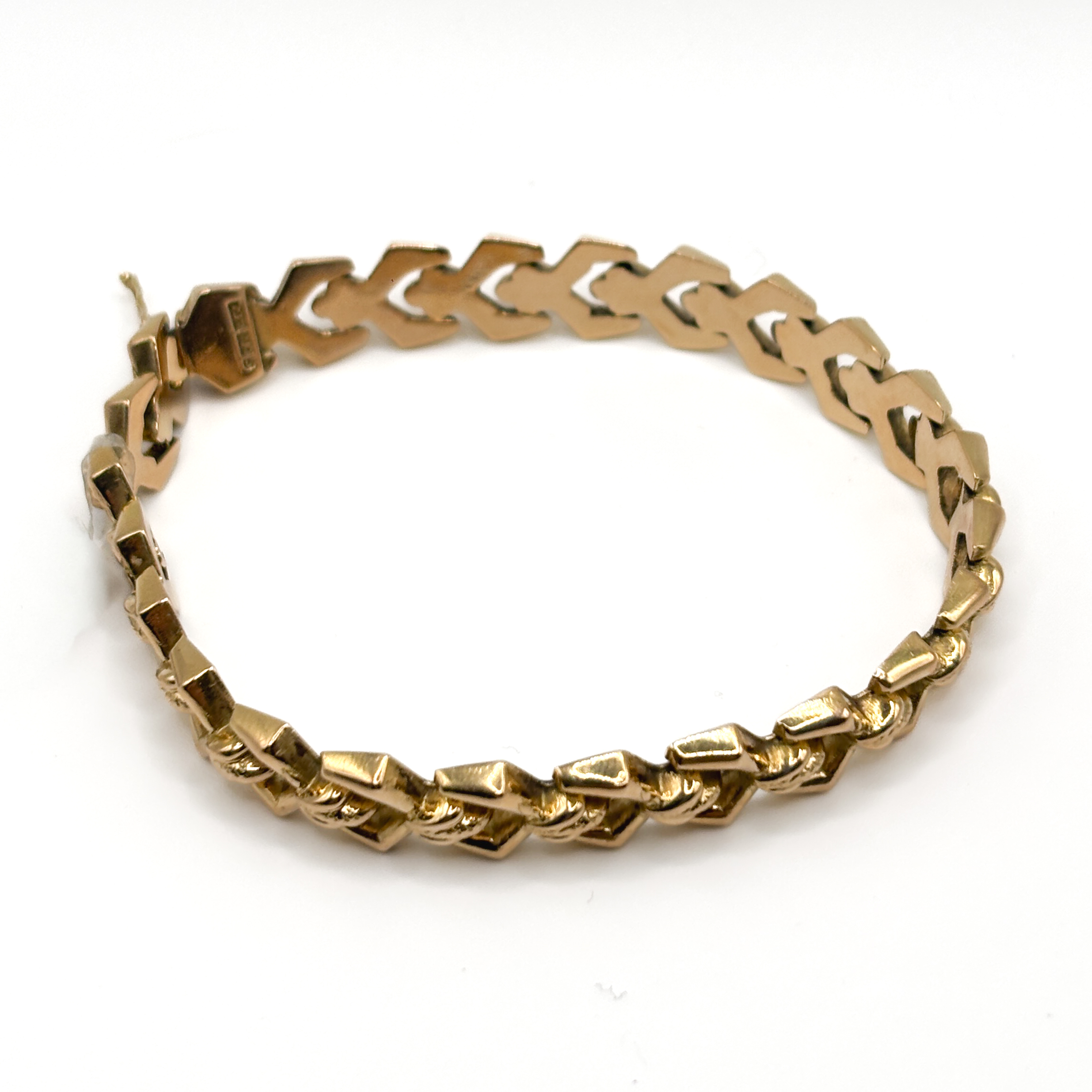 Bracciale a Maglie in Oro Giallo 18 kt - immagine 3