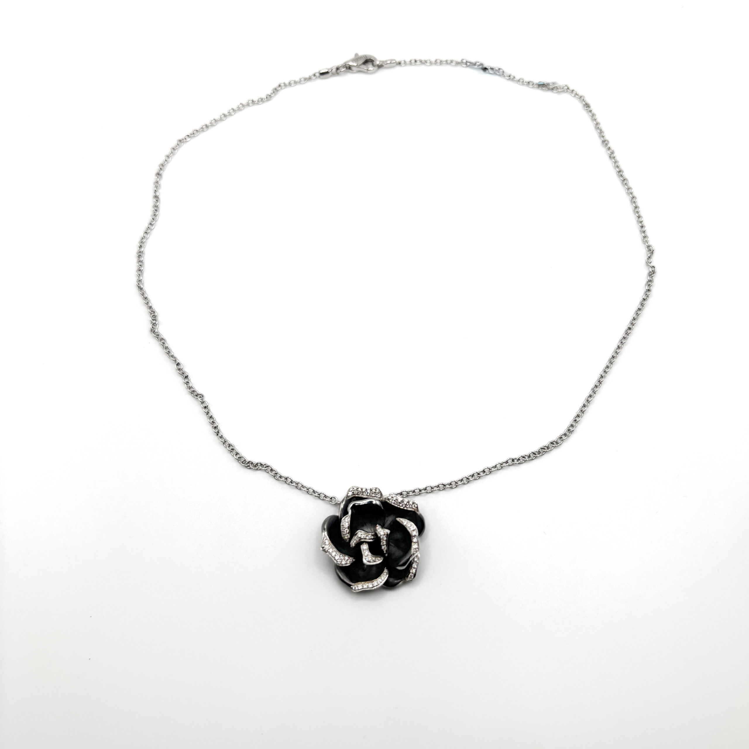 Annamaria Cammilli Flower Necklace with Diamonds - Image 7